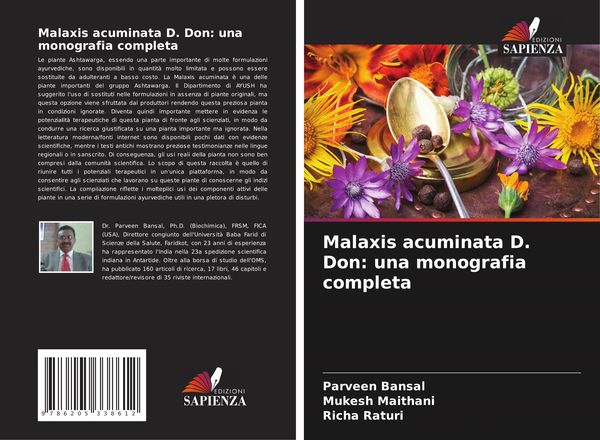 Produktbild: Malaxis acuminata D. Don: una monografia completa