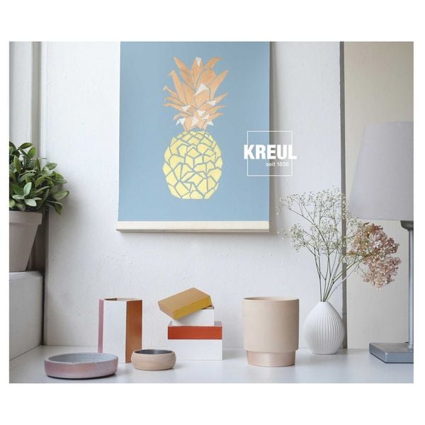 Produktbild: KREUL Acryl Metallicfarben Set Glamour Living 6 x 20 ml