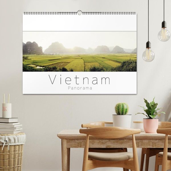 Produktbild: Vietnam Panorama (Wandkalender 2026 DIN A2 quer), CALVENDO Monatskalender
