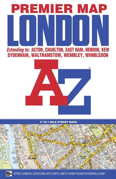 Produktbild: London A-Z Premier Map