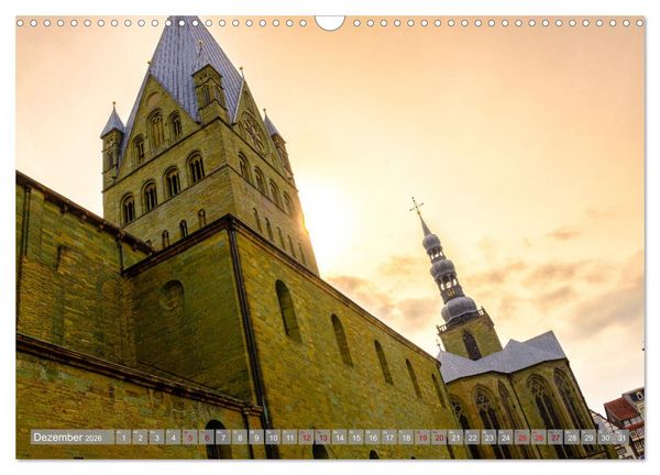 Produktbild: Ein Blick auf die Hansestadt Soest (Wandkalender 2026 DIN A3 quer), CALVENDO Monatskalender