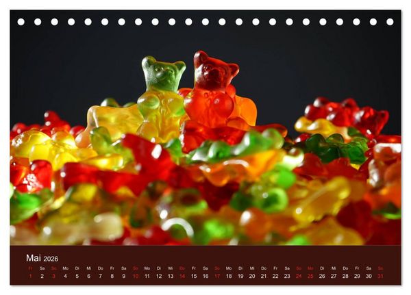 Produktbild: Ein total s&uuml;&szlig;er Kalender (Tischkalender 2026 DIN A5 quer), CALVENDO Monatskalender