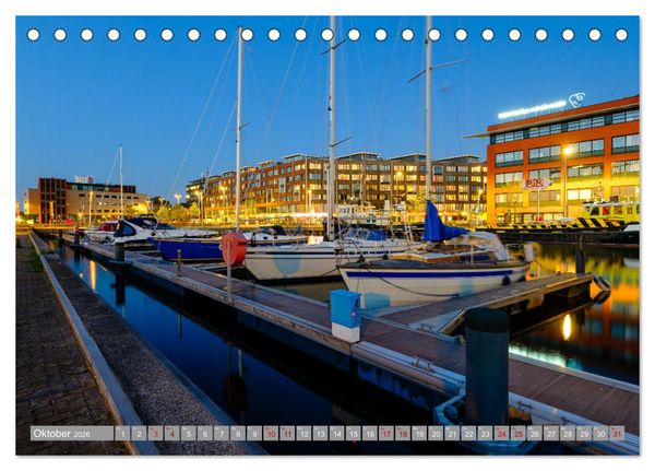 Produktbild: Ein Blick auf Terneuzen (Tischkalender 2026 DIN A5 quer), CALVENDO Monatskalender