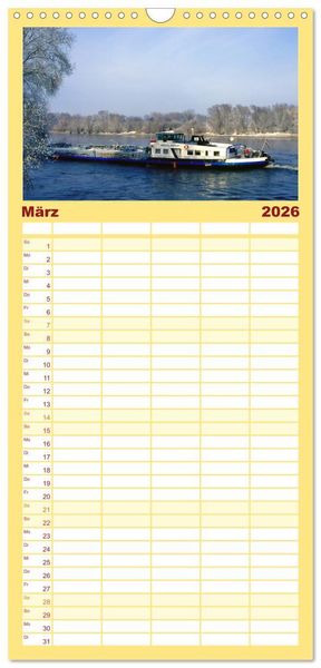 Produktbild: Familienplaner 2026 - Bayerischer Wald mit 5 Spalten (Wandkalender, 21 x 45 cm) CALVENDO