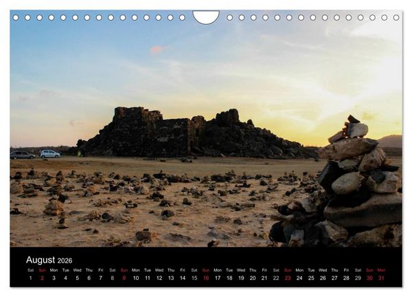 Produktbild: Monuments of Aruba 2026 (Wall Calendar 2026 DIN A4 landscape), CALVENDO 12 Month Wall Calendar