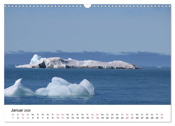 Produktbild: Svalbard 2026 (Wandkalender 2026 DIN A3 quer), CALVENDO Monatskalender