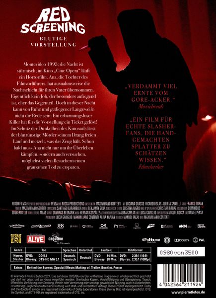 Produktbild: Red Screening - Blutige Vorstellung