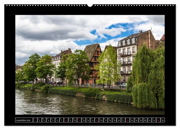 Produktbild: Strasbourg La Petite France (Calendrier mural 2026 DIN A2 vertical) calendrier de bureau