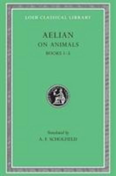 Produktbild: On Animals, Volume I - Books 1-5 (Trans. Scholfield)(Greek)