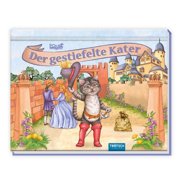 Produktbild: Tr&ouml;tsch M&auml;rchenbuch Pop-up-Buch Der gestiefelte Kater