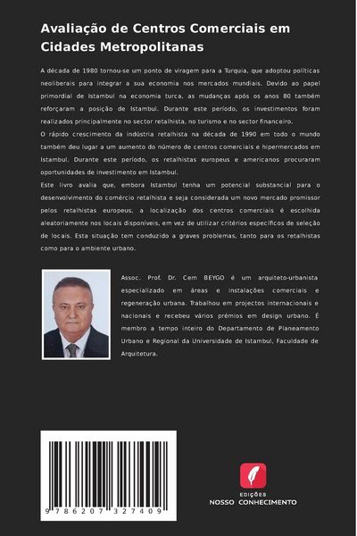 Produktbild: Avalia&ccedil;&atilde;o de Centros Comerciais em Cidades Metropolitanas