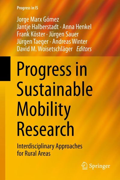 Produktbild: Progress in Sustainable Mobility Research