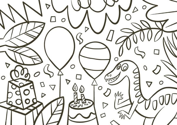 Produktbild: Feiere deine eigene Dino-Party