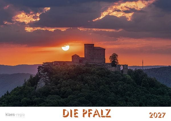 Produktbild: Die Pfalz 2027 Bildkalender A4 quer, spiralgebunden