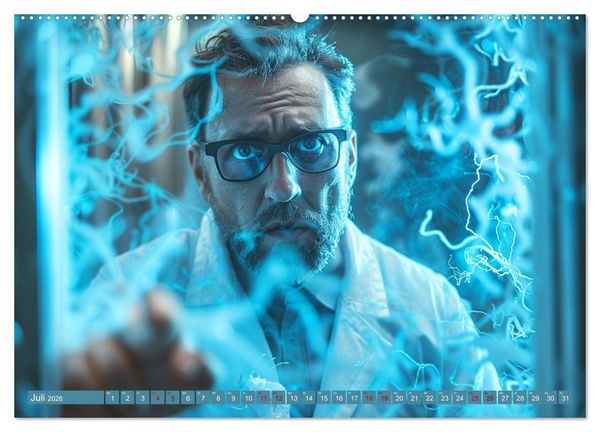 Produktbild: Montag im Labor (Wandkalender 2026 DIN A2 quer), CALVENDO Monatskalender