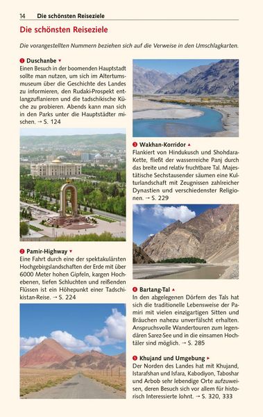 Produktbild: TRESCHER Reisef&uuml;hrer Tadschikistan