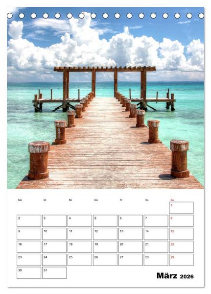 Produktbild: Das mystische Land der Maya. Mexiko-Yucatan (Tischkalender 2026 DIN A5 hoch), CALVENDO Monatskalender