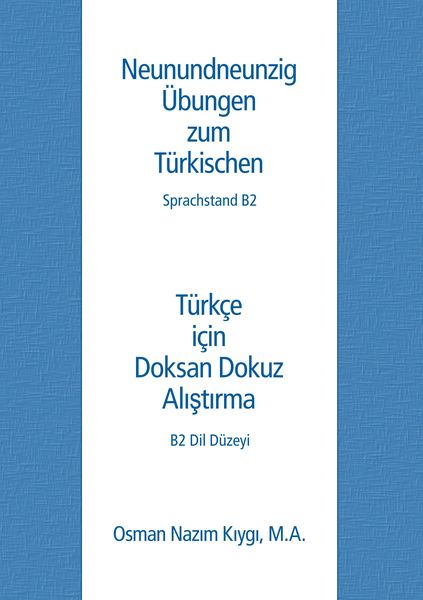 Produktbild: Neunundneunzig &Uuml;bungen zum T&uuml;rkischen