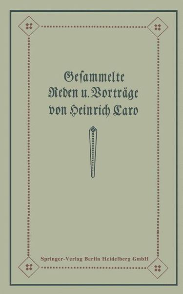 Produktbild: Gesammelte Reden und Vortr&auml;ge