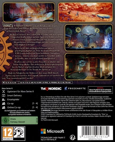Produktbild: Trine 5 - A Clockwork Conspiracy
