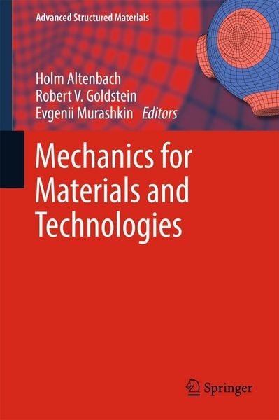 Produktbild: Mechanics for Materials and Technologies