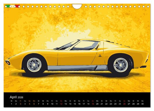 Produktbild: DIE GLORREICHEN ZW&Ouml;LF (Wandkalender 2026 DIN A4 quer), CALVENDO Monatskalender