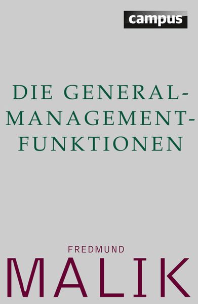 Produktbild: Die General-Management-Funktionen