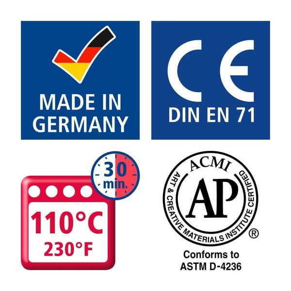 Produktbild: STAEDTLER FIMO kids Colour Pack - basic 6x42g