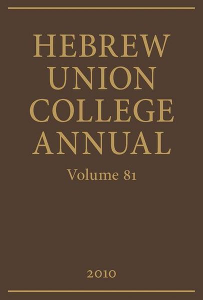 Produktbild: Hebrew Union College Annual