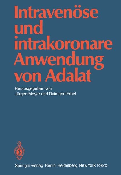 Produktbild: Intraven&ouml;se und intrakoronare Anwendung von Adalat
