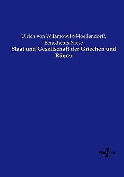 Produktbild: Staat und Gesellschaft der Griechen und R&ouml;mer