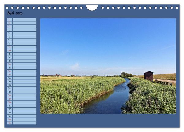 Produktbild: Faszinierendes Friesland (Wandkalender 2026 DIN A4 quer), CALVENDO Monatskalender