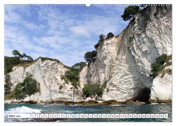 Produktbild: Neuseeland - Die sch&ouml;nsten Orte am anderen Ende der Welt (hochwertiger Premium Wandkalender 2026 DIN A2 quer), Kunstdruck in Hochglanz