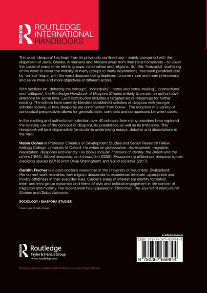 Produktbild: Routledge Handbook of Diaspora Studies