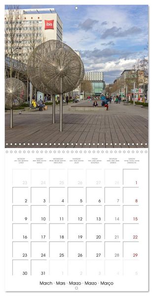 Produktbild: Dresden seasons of a city (Wall Calendar 2026 12 &times; 12 Inch) CALVENDO 12 Month Wall Calendar