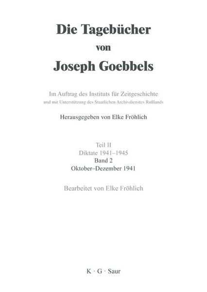 Produktbild: Oktober - Dezember 1941