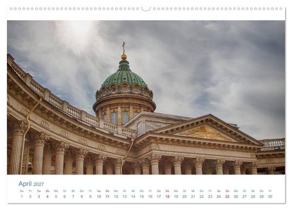 Produktbild: Sankt Petersburg - "Venedig des Nordens" (hochwertiger Premium Wandkalender 2027 DIN A2 quer), Kunstdruck in Hochglanz