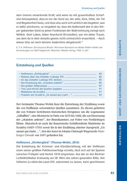 Produktbild: Das Fr&auml;ulein von Scuderi