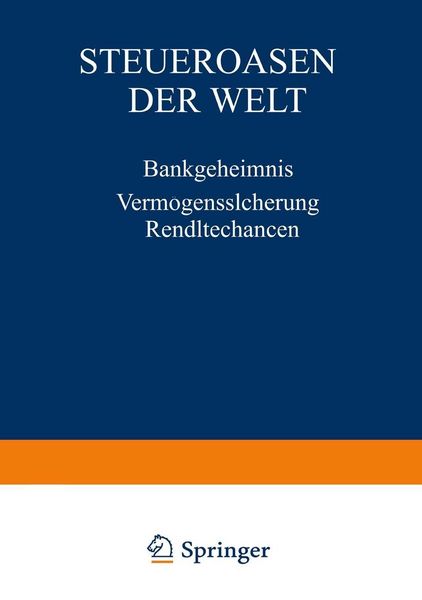Produktbild: Steueroasen der Welt