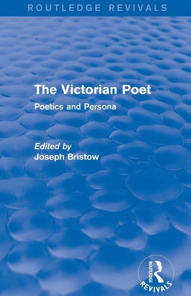 Produktbild: The Victorian Poet (Routledge Revivals)