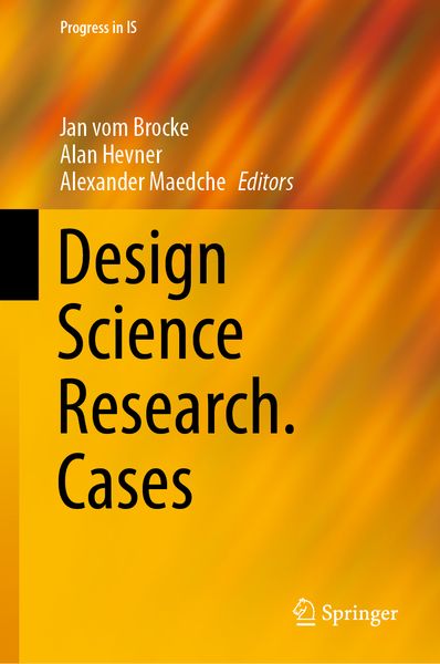 Produktbild: Design Science Research. Cases