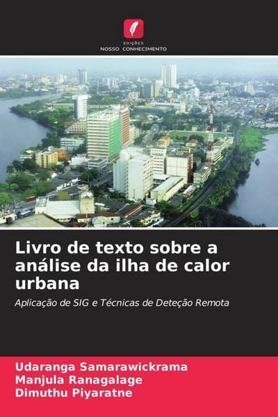 Produktbild: Livro de texto sobre a an&aacute;lise da ilha de calor urbana