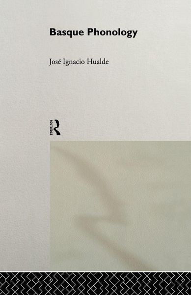Produktbild: Basque Phonology