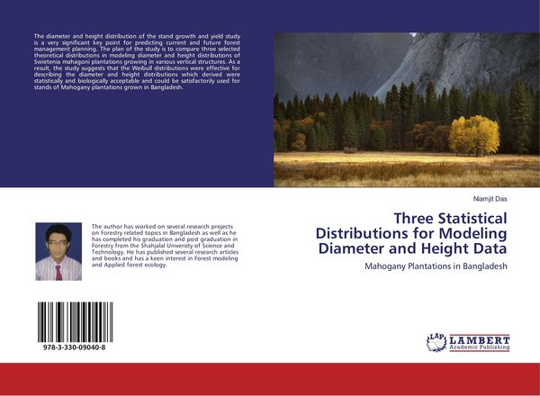 Produktbild: Three Statistical Distributions for Modeling Diameter and Height Data