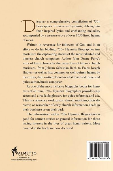 Produktbild: 750+ Hymnist Biographies