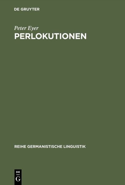 Produktbild: Perlokutionen