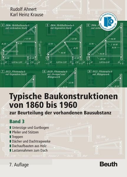 Produktbild: Typische Baukonstruktionen von 1860 bis 1960