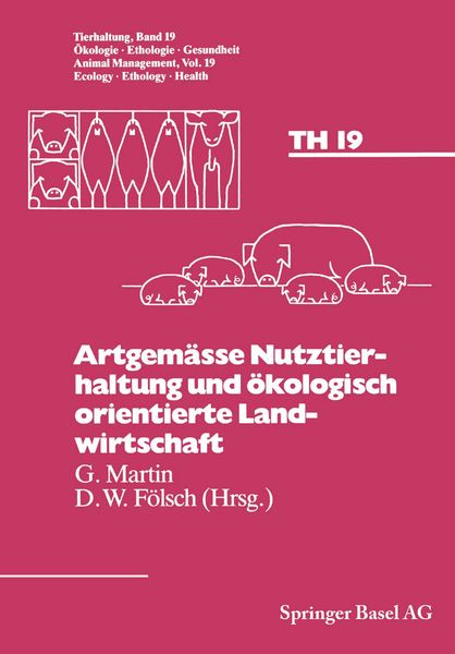 Produktbild: Artgem&auml;sse Nutztierhaltung und &ouml;kologisch orientierte Landwirtschaft
