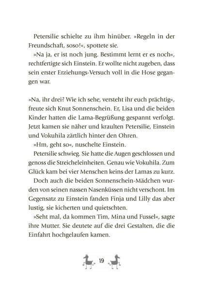 Produktbild: Die Lama-Gang. Mit Herz und Spucke 1: Ein Fall f&uuml;r alle Felle
