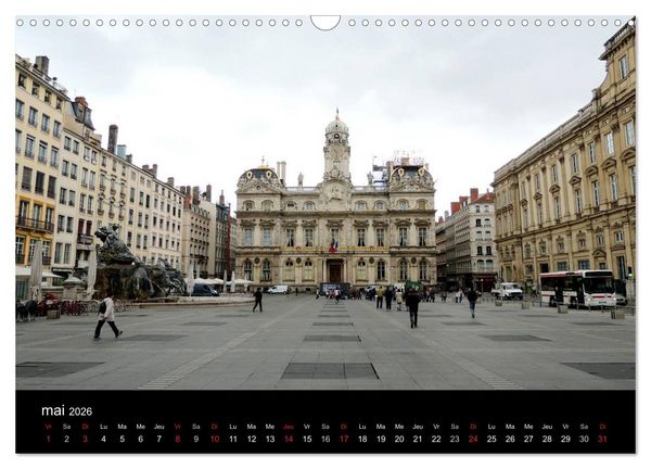 Produktbild: Tout simplement Lyon (Calendrier mural 2026 DIN A3 vertical), CALVENDO calendrier mensuel